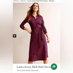 Boden Laura jersey midi dress